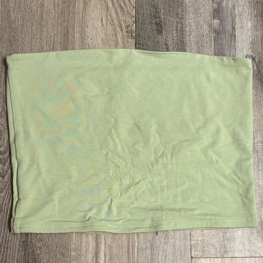 Light green tube top from Tillys, size Large.